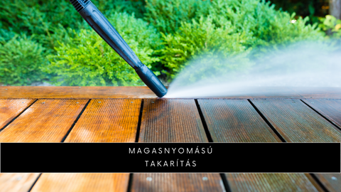 Magasnyomású takarítás