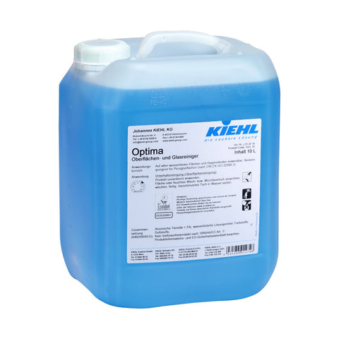 OPTIMA KIEHL, 10 L, ÜVEGTISZTÍTÓ, FELÜLETTISZTÍTÓ,