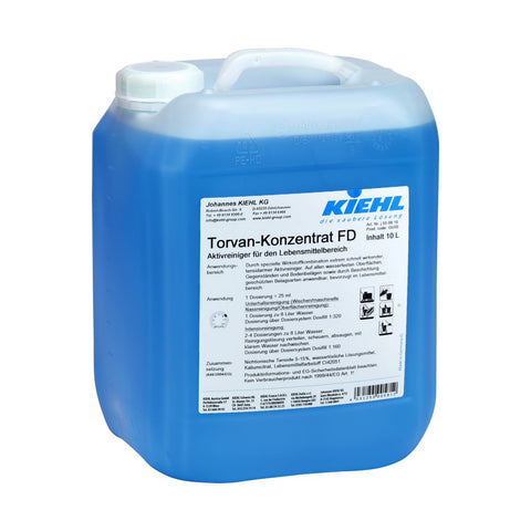 TORVAN FD KONZ. KIEHL, 10 L, KONYHAI TISZTÍTÓSZER,