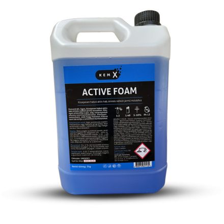 KemX Active Foam 5kg - Előmosó aktív hab