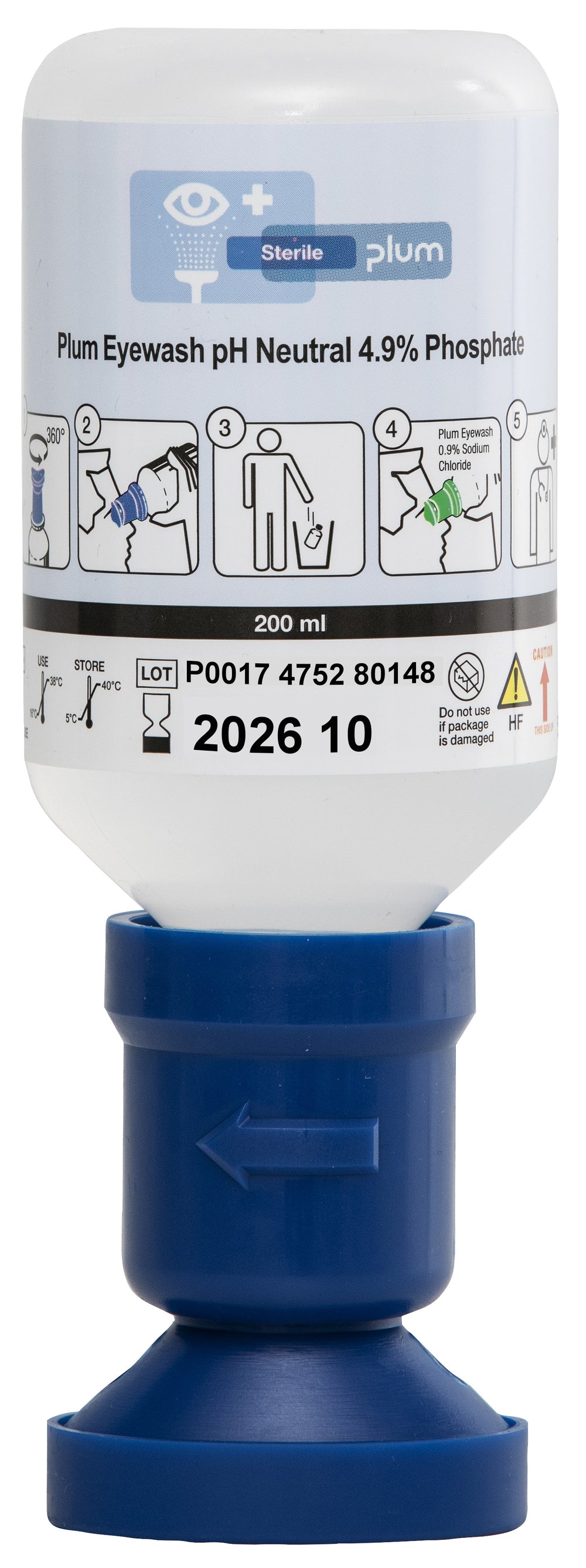 Plum szemkimosó 4,9 % pH Netural 200 ml.
