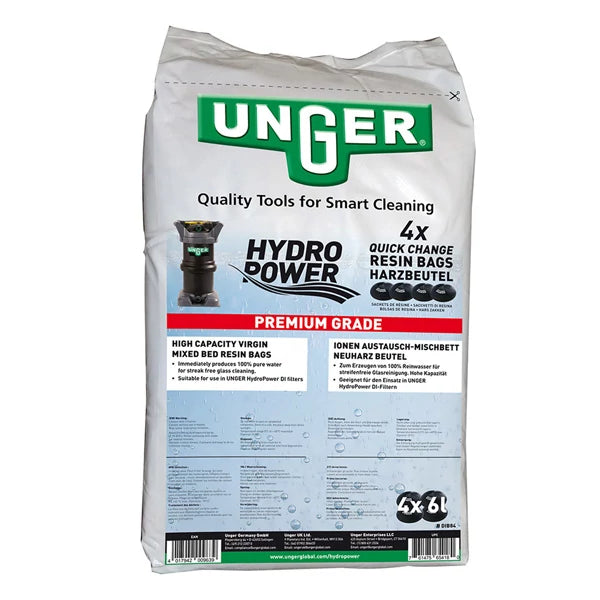 UNGER HydroPower® DI 4 db gyanta zsák