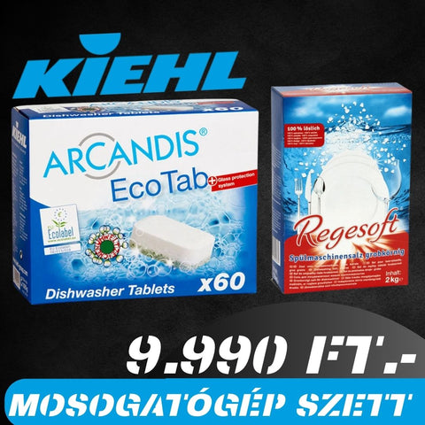 ♻️ KIEHL MOSOGATÓGÉP SZETT