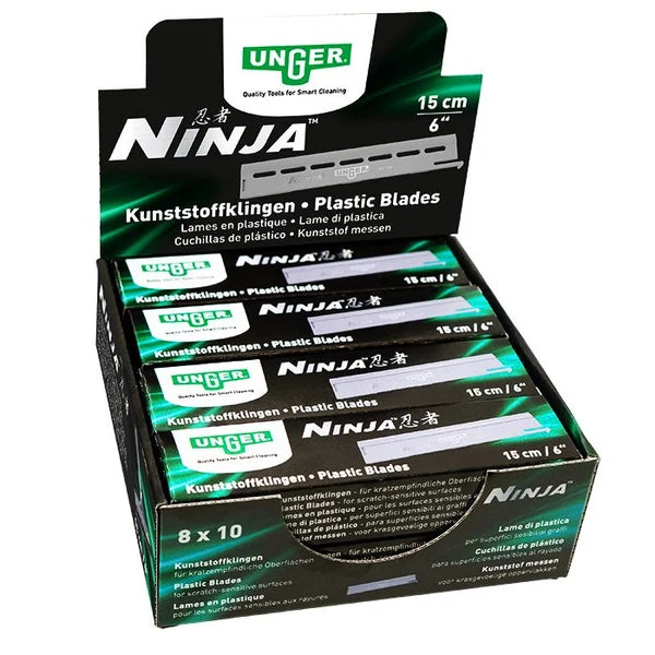 UNGER NINJA Plastic Blade müa. penge (10db) 15cm