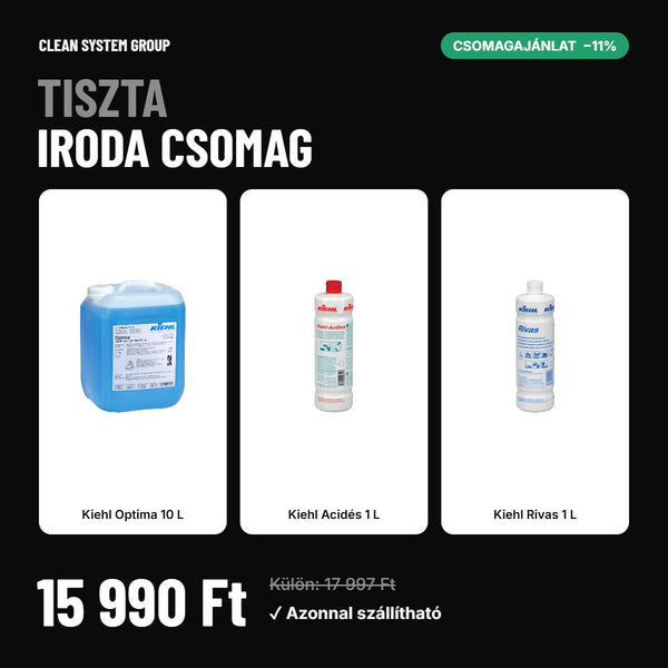 Tiszta iroda csomag – Kiehl – a csomag tartalma
