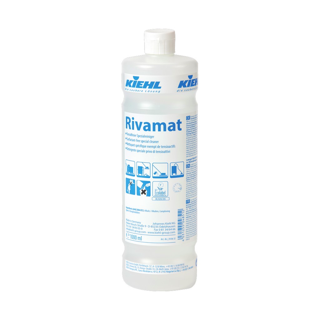 Rivamat, gépi tisztítószer, tenzidmentes, öko, 1 L