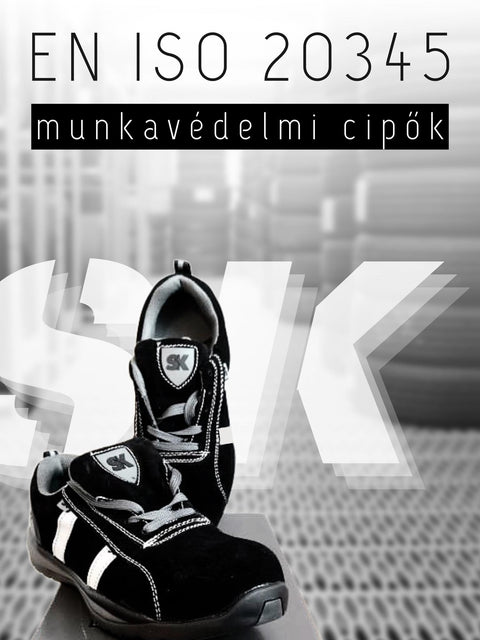 SK munkavédelmi cipő, S1 minősítéssel, ISO20345